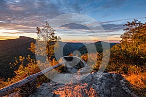 Morning over the Linville Gorge