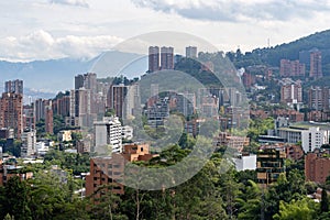 Morning Panorama: El Poblado's Urban Tapestry photo