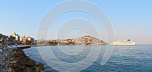 Morning panorama of Kusadasi Turkey