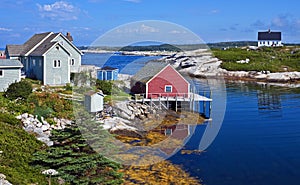 Morning at Peggy\'s Cove, Nova Scotia