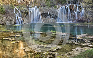 Morning Reflections in Hanging Lake