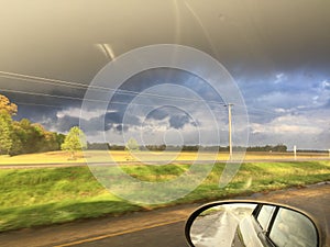 Morning storms brewing