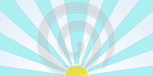 Morning Sun Graphic During Sunrise Clip Art