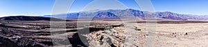 Morning sunrise over death valley national park