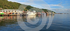 Morning sunshine at Tarempa 3