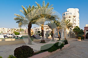 Morning in the Tala Bay. Aqaba, Jordan. photo