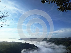 morning trip with cloud and sunkissed