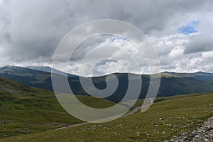 Morning trip in the mountains