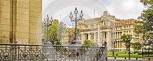 Plaza lavalle, buenos aires, argentina photo