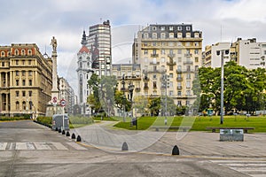 Plaza lavalle, buenos aires, argentina photo