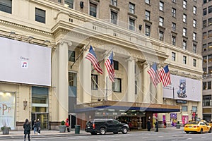 Landscape image of the famous Pennsylvania Hotel in New York City photo