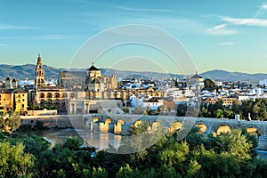 Morning view of Cordoba, Spain