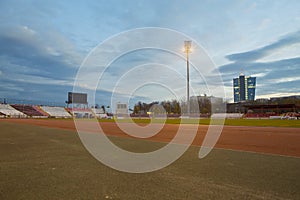 Morning view of Dinamo Bucuresti stadium photo