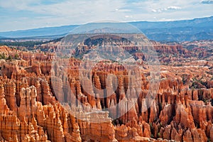 Morning view of the famous Bryce Canyon National Park from Inspiration Point