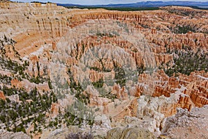 Morning view of the famous Bryce Canyon National Park from Inspiration Point