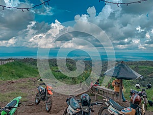 Morning view at Gunung Kawi Malang