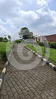 Morning view of the montains