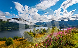 Morning view over Loch Duich