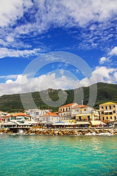 Morning view of Parga, Greece