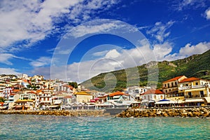 Morning view of Parga, Greece