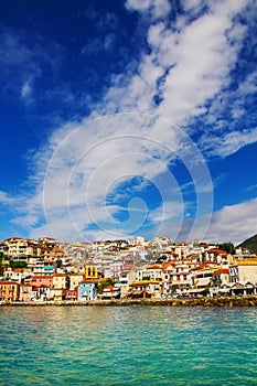 Morning view of Parga, Greece