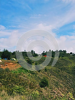 Morning view in prau