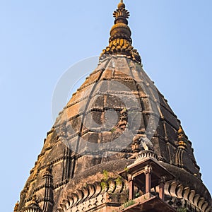 Morning View of Royal Cenotaphs Chhatris of Orchha, Madhya Pradesh, India, Orchha the lost city of India, Indian archaeological