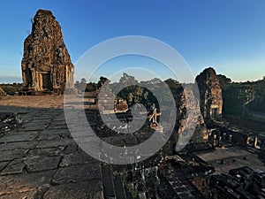 Morning Wonder: Sunrise Illuminates Pre Rup Temple, Angkor Wat, Siem Reap, Cambodia