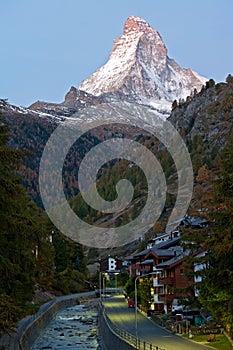Morning in Zermatt