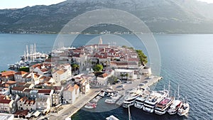 Morning zoom out on Korcula