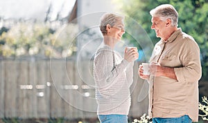 Mornings together make the day extra special. Shot of a happy senior couple enjoying a relaxing coffee break in the