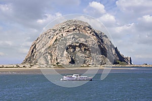 Moro Bay and Rock in California photo
