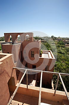 Moroccan architecture in Mopti Dogon Land