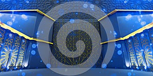 moroccan art, moroccan artisanat, Wall detail of arabesque style,