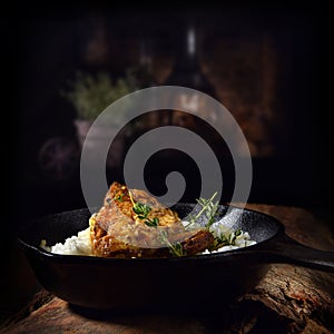 Moroccan Chicken with Basmati Rice