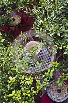 Moroccan Courtyard