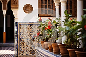 Moroccan Courtyard Aesthetics