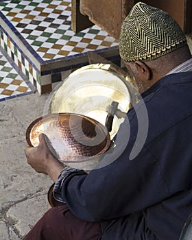 Moroccan craftsman