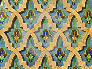 Moroccan Darj w Ktaf Tile Pattern