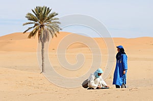 Moroccan Desert Scene