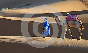 Moroccan Desert Scene