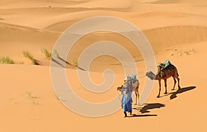 Moroccan Desert Scene