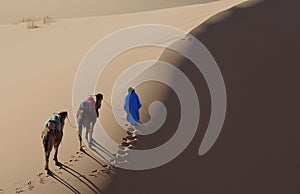 Moroccan Desert Scene