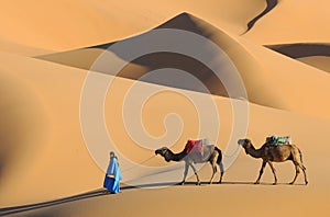 Moroccan Desert Scene