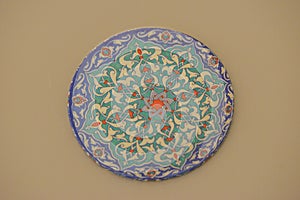 Moroccan design cup saucer