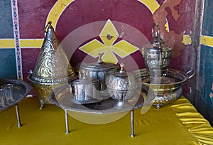 Moroccan dishware