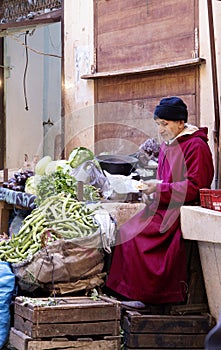 Moroccan fruit market