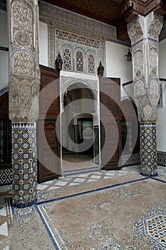 Moroccan indoor architecture