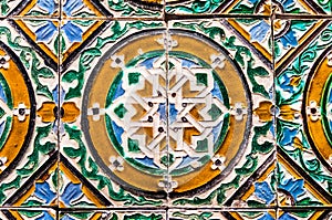 Moroccan interior Islamic mosaic art