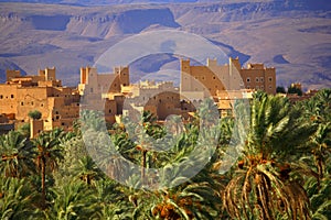 Moroccan ksar photo